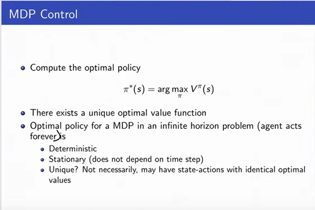 MDP-Control