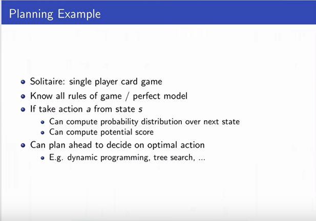 Planning Example