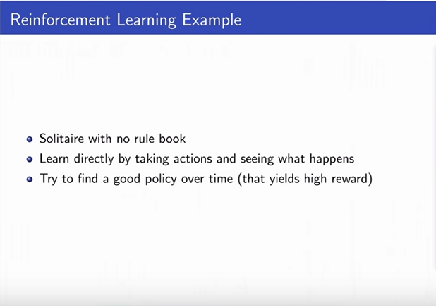 Reinforcement Learning Example