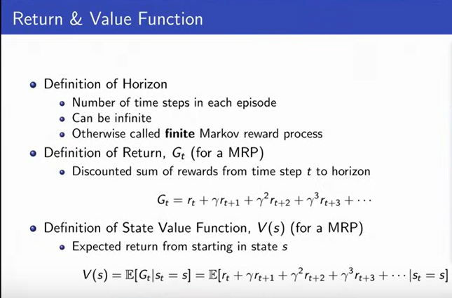 Return-and-value-function